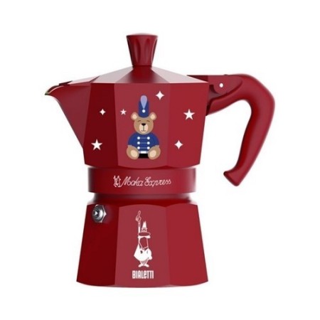 CAFETERA BIALETTI MOKA JOYFUL ROJA 3TZAS