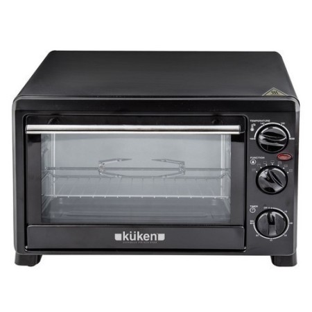HORNO KUKEN 18L NEGRO C/RUSTIDOR 1200W