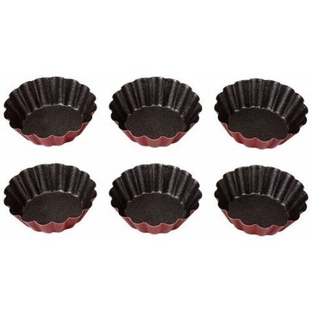 SET 6 MOLDES MAGDALENA IMF RIOJA 6.5CMS
