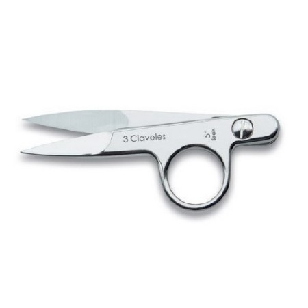 TIJERA COSTURA 3 CLAVELES TEJEDORA 12.5CMS